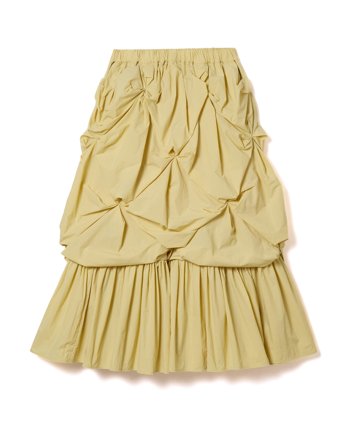 FLOWER SMOCKING SKIRT