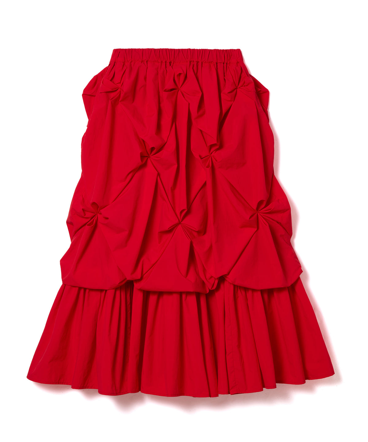 FLOWER SMOCKING SKIRT