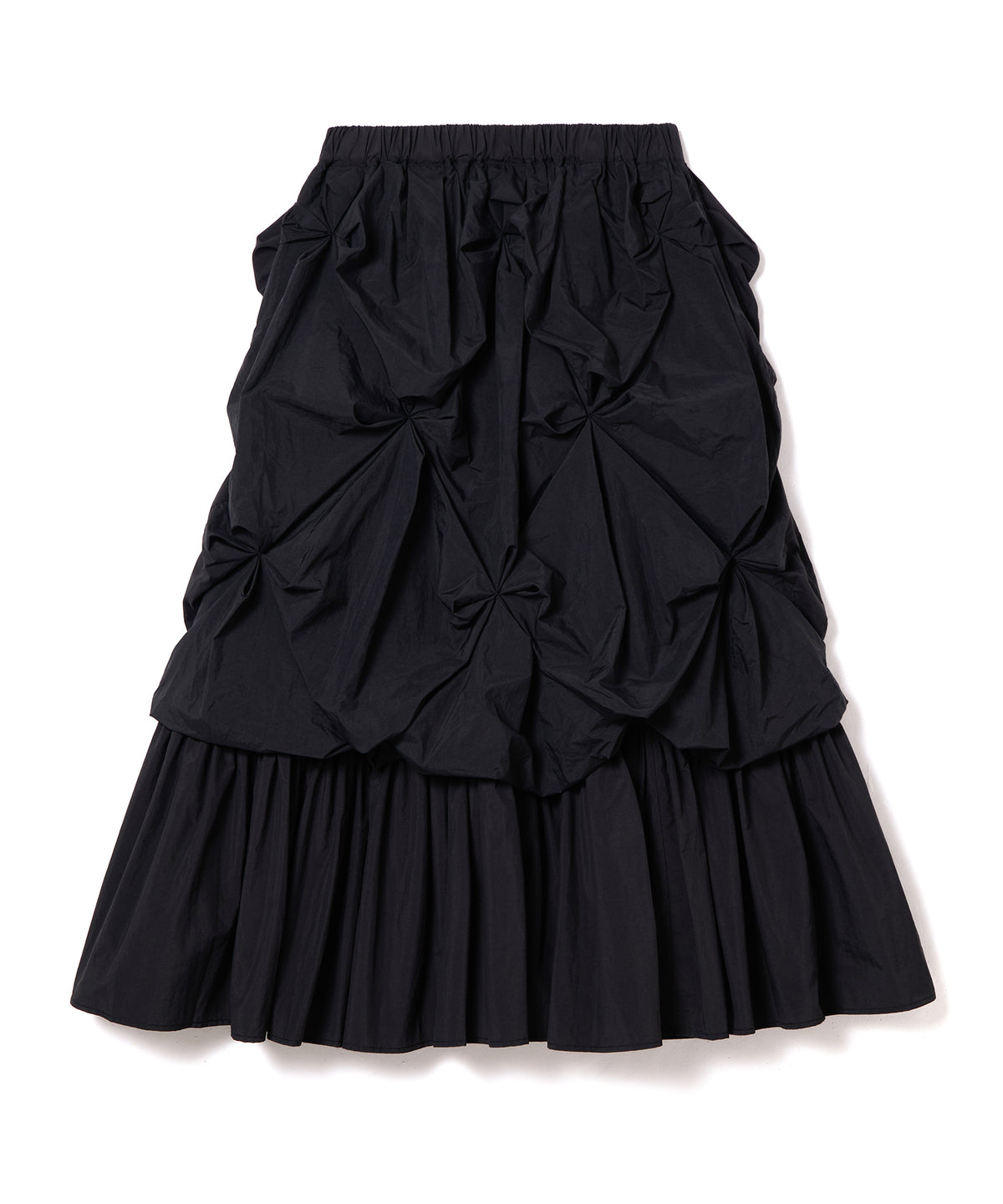 FLOWER SMOCKING SKIRT