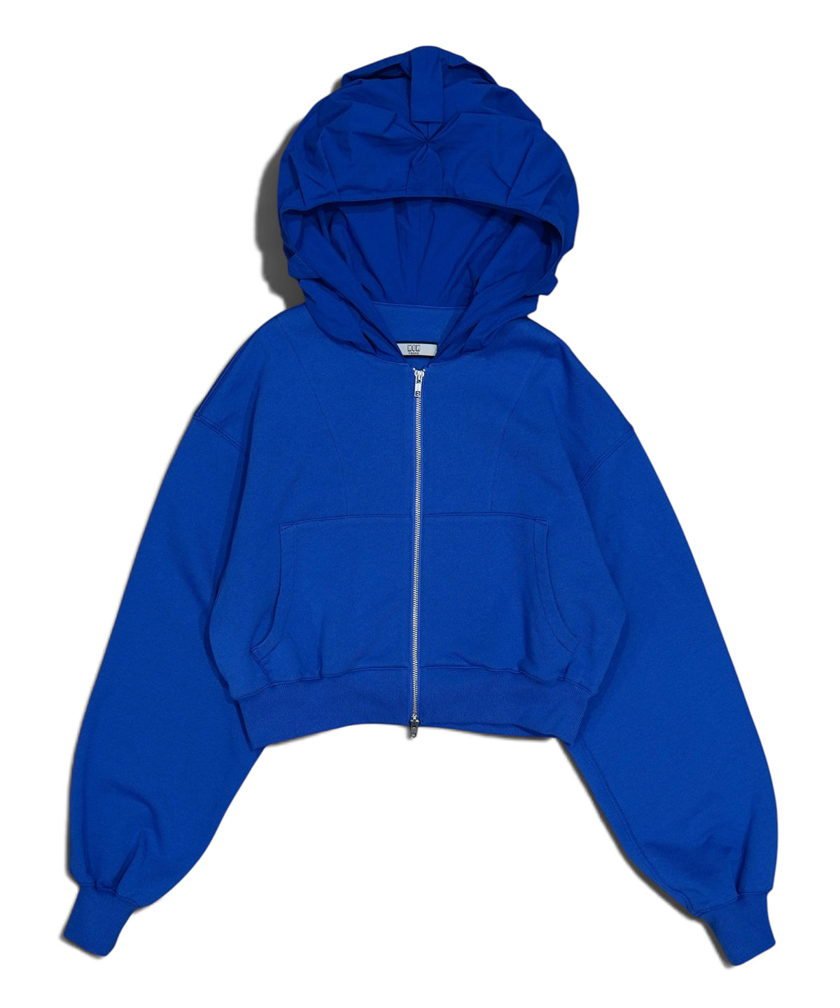 FLOWER SMOCKING HOODIE