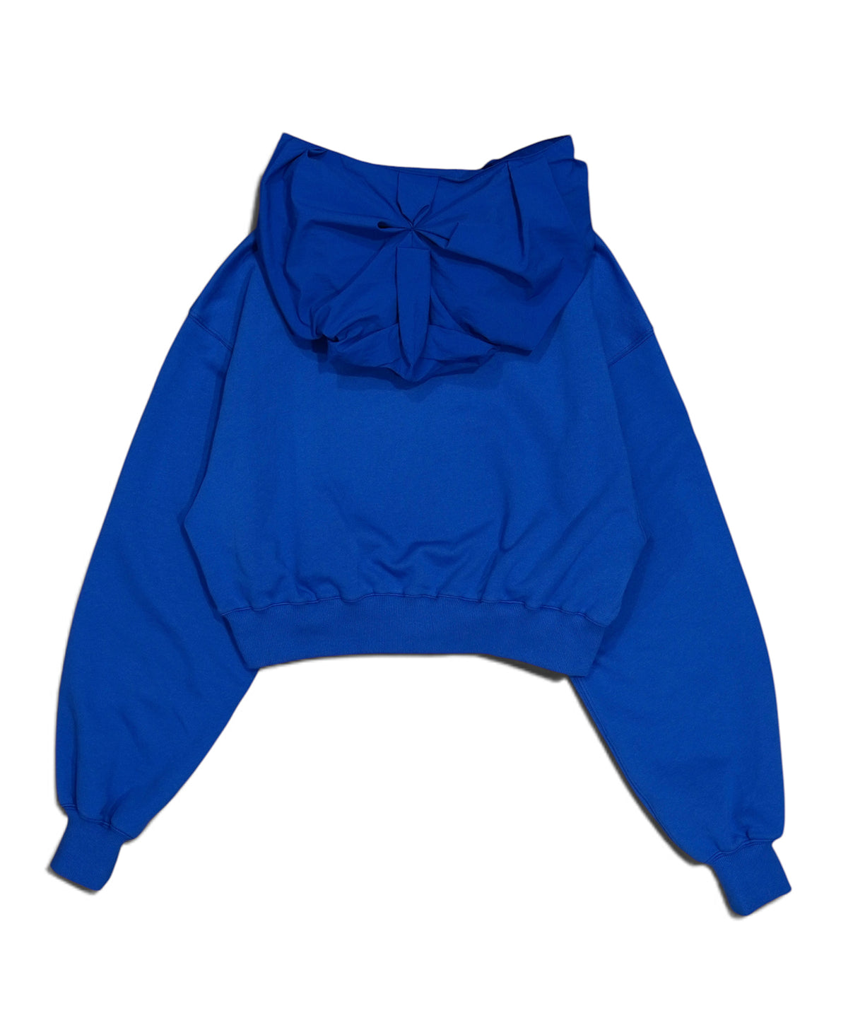 FLOWER SMOCKING HOODIE