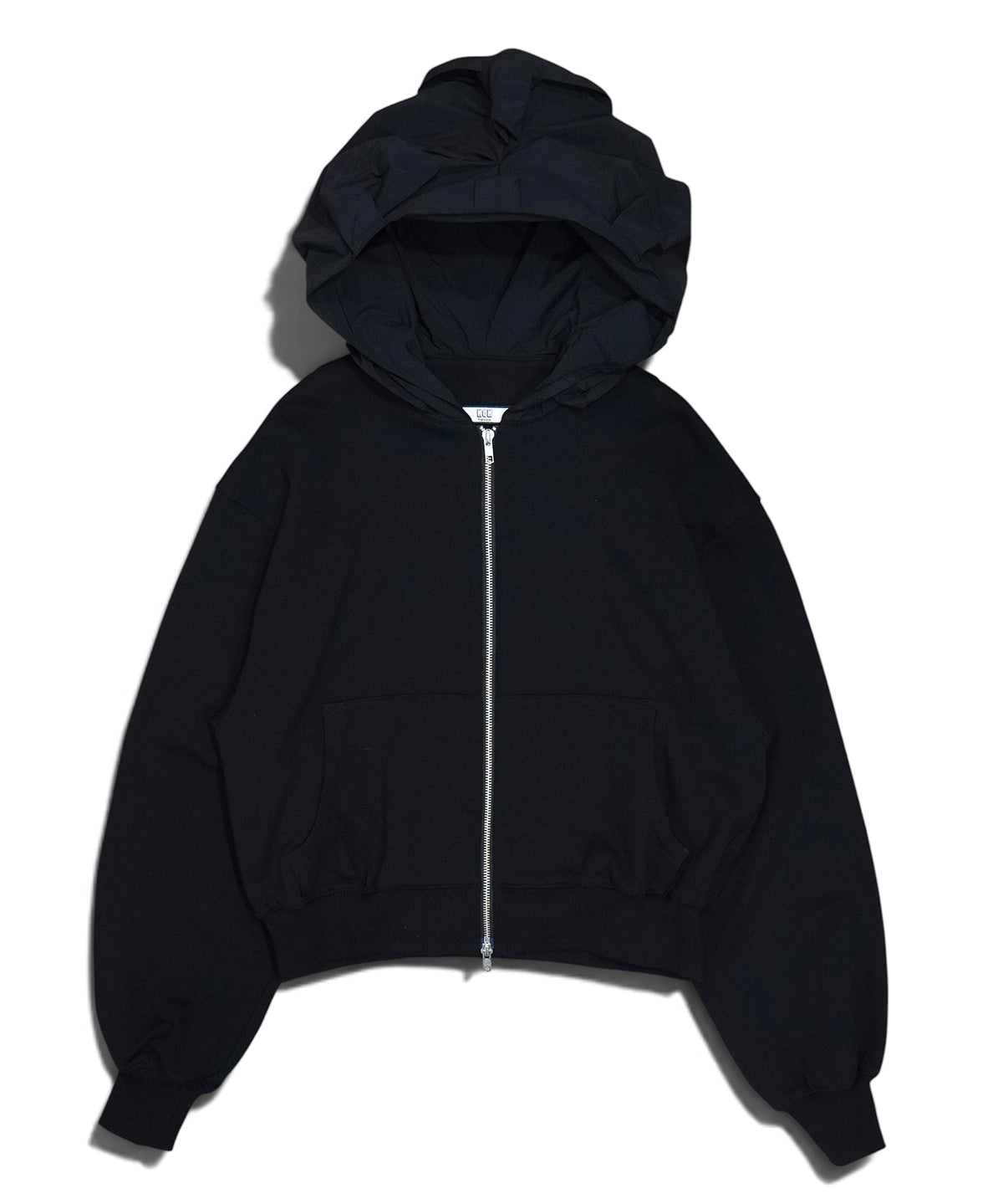 FLOWER SMOCKING HOODIE
