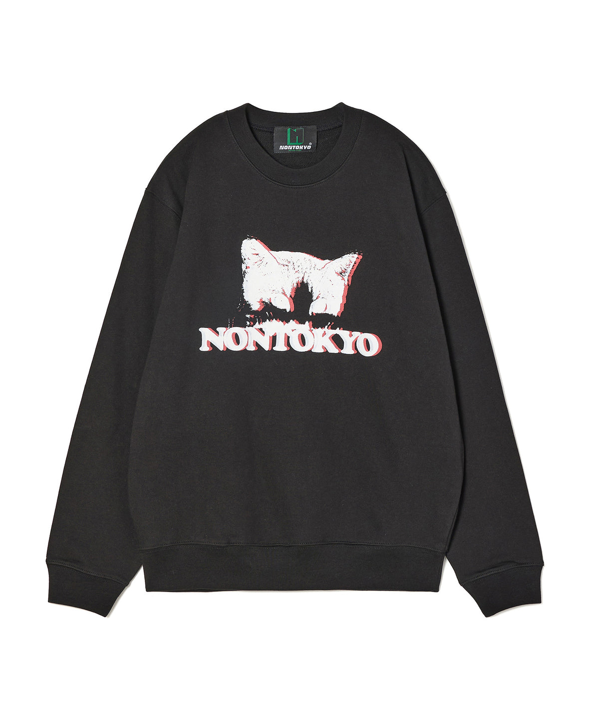 PRINT PULLOVER SWEAT(CAT)