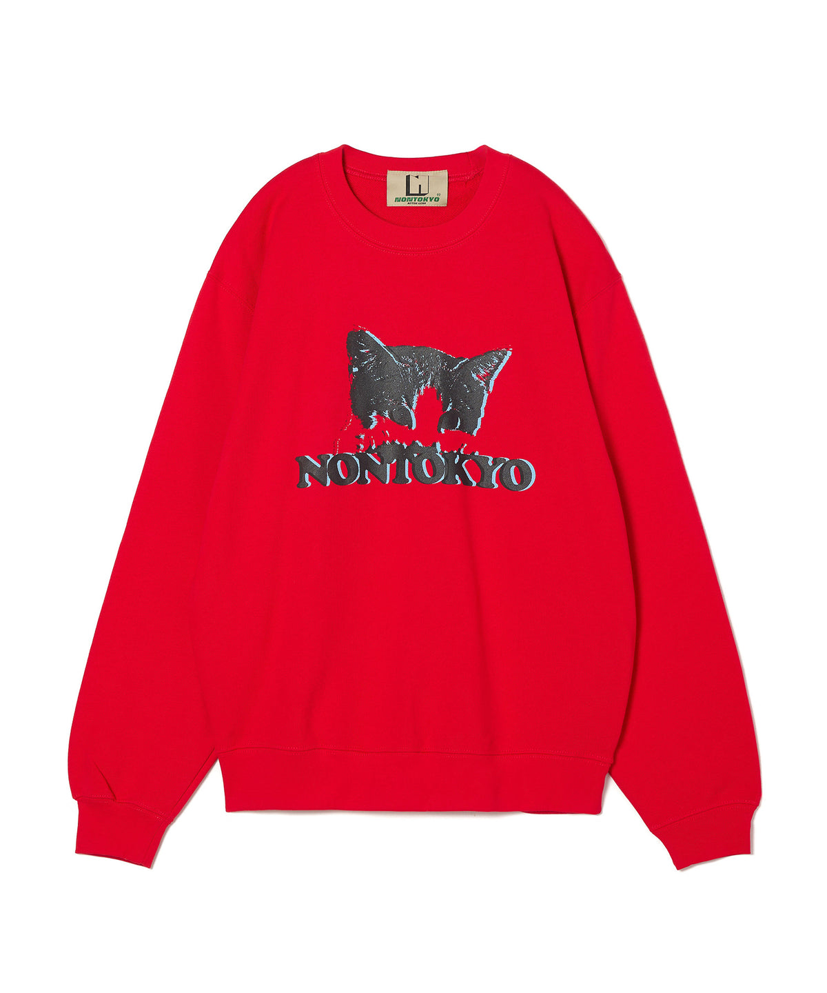 PRINT PULLOVER SWEAT(CAT)