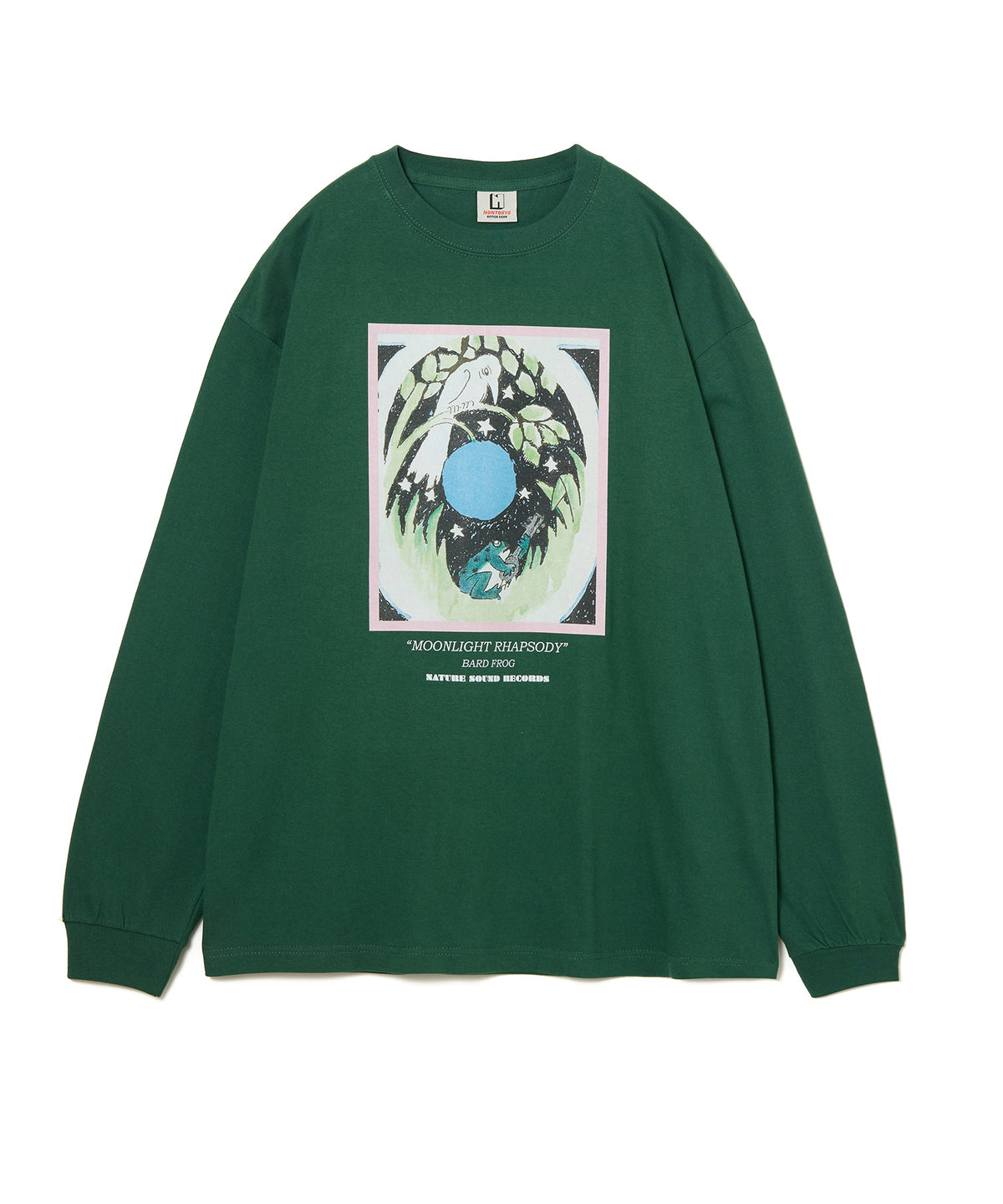 PRINT L/S T-SHIRT(FROG)