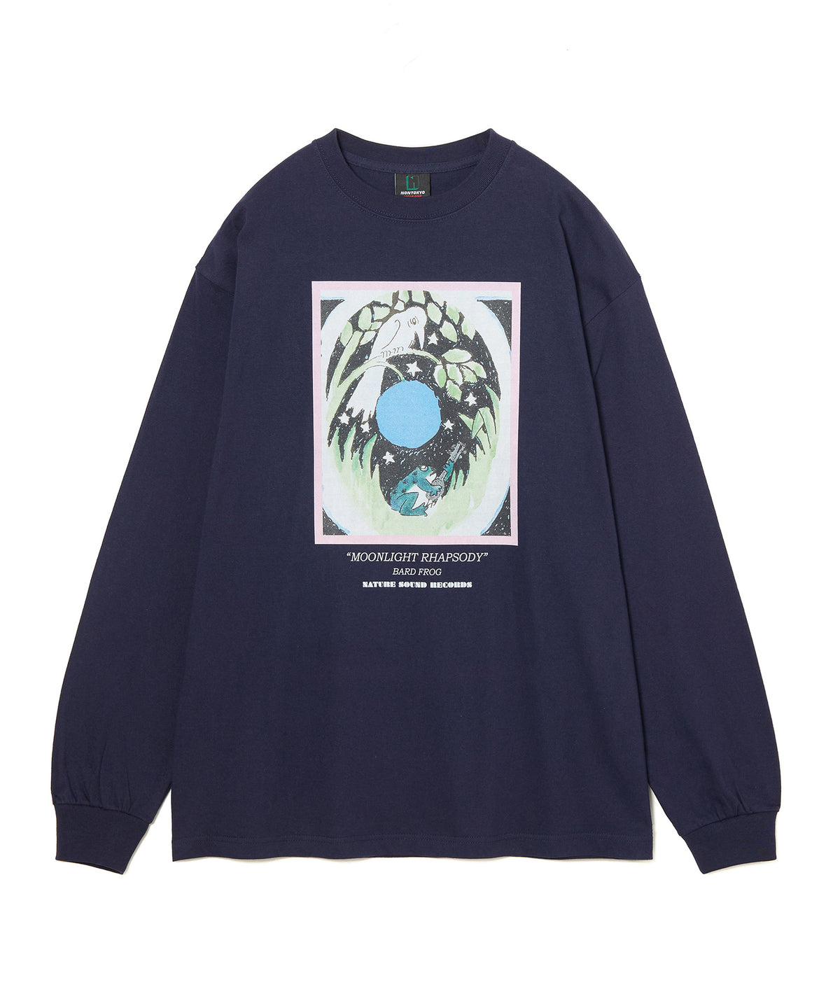 PRINT L/S T-SHIRT(FROG)