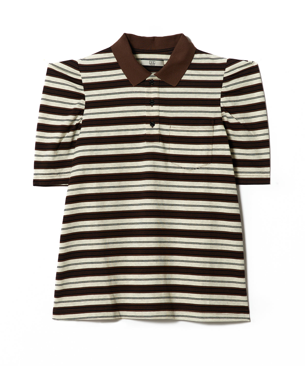 3WAY BORDER POLO SHIRT