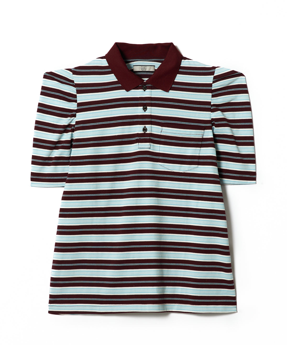 3WAY BORDER POLO SHIRT