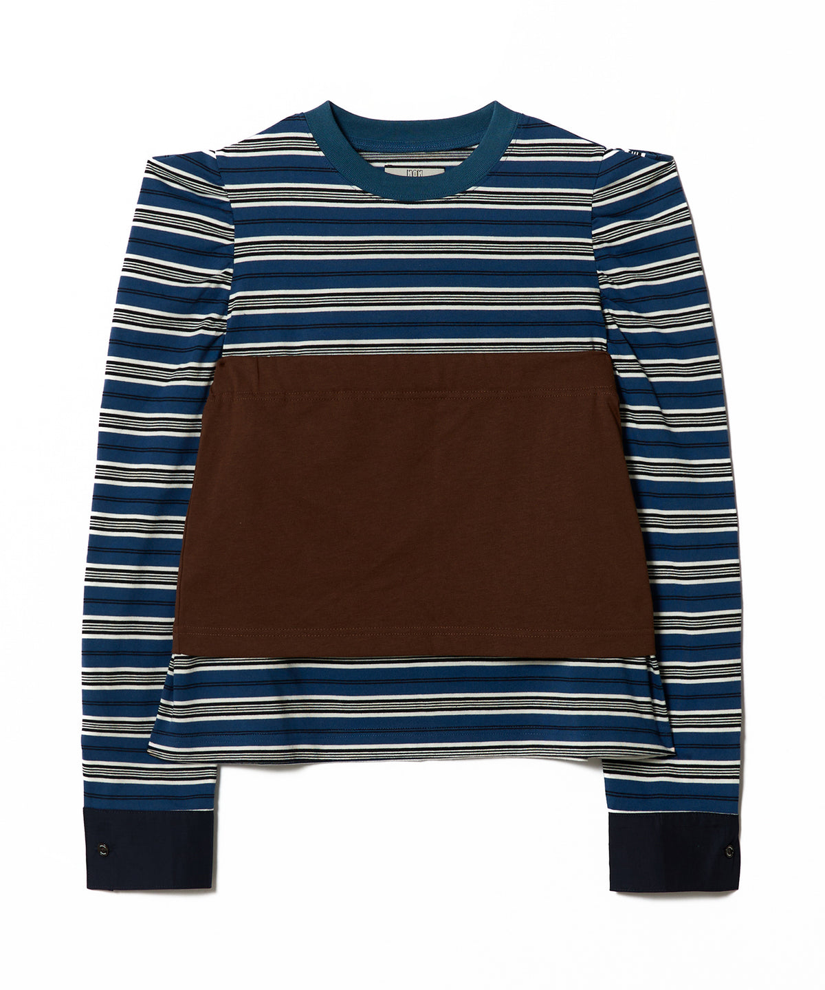3WAY BORDER L/S TOP
