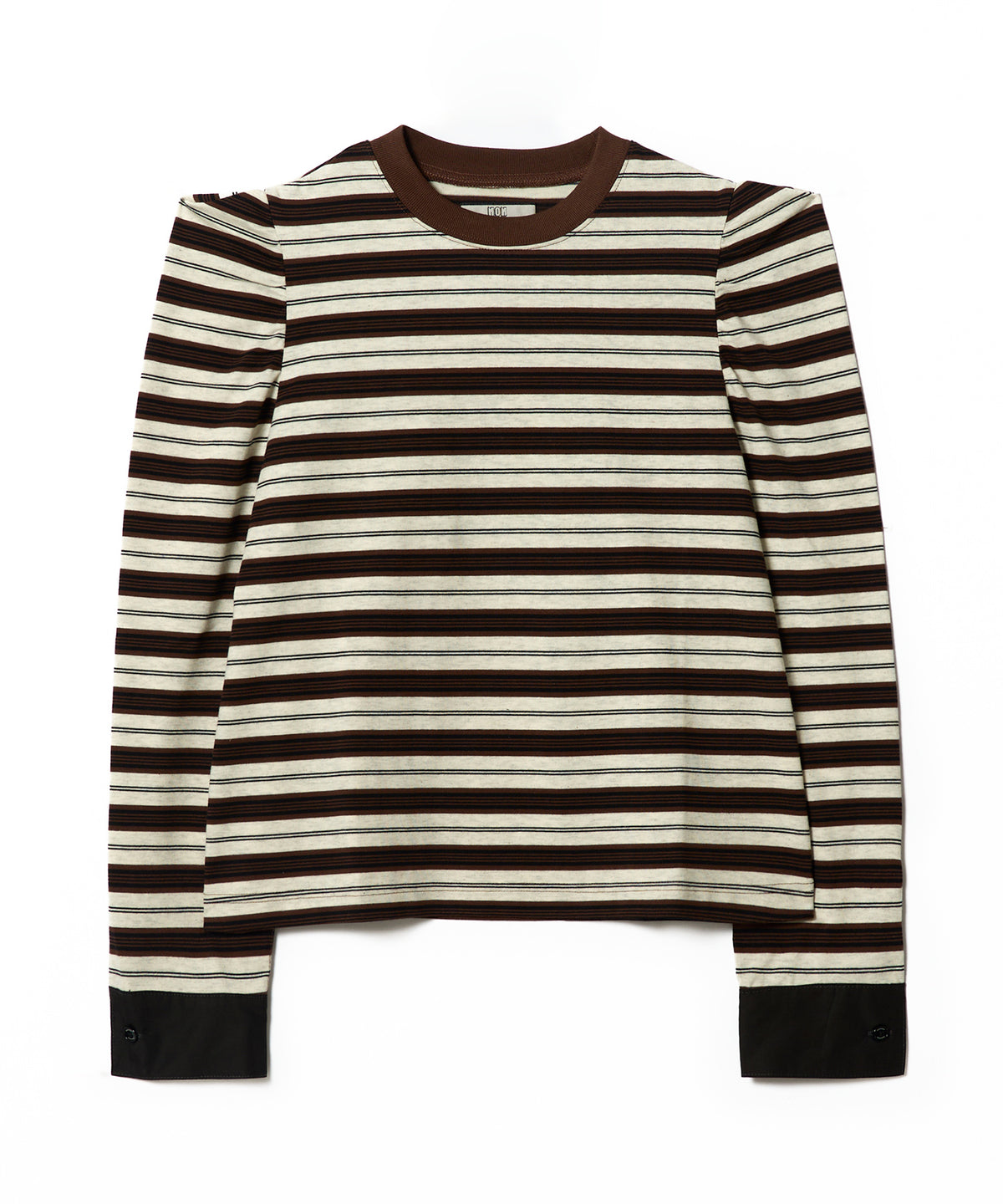 3WAY BORDER L/S TOP