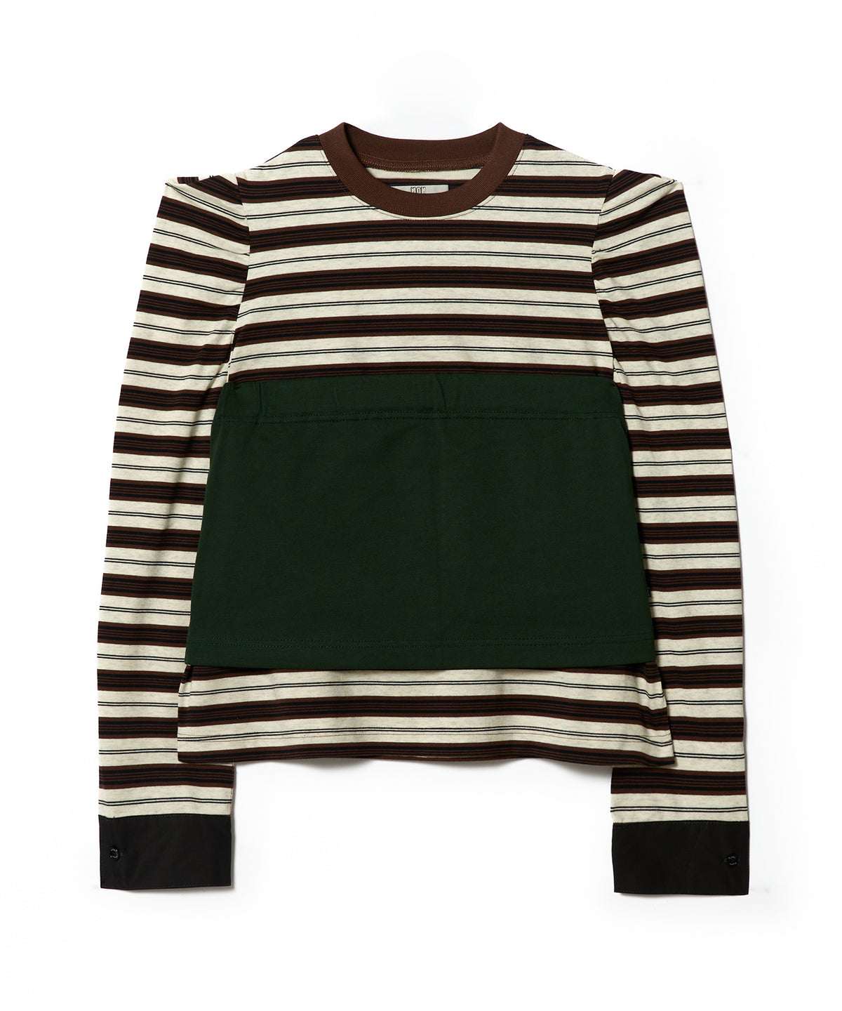 3WAY BORDER L/S TOP