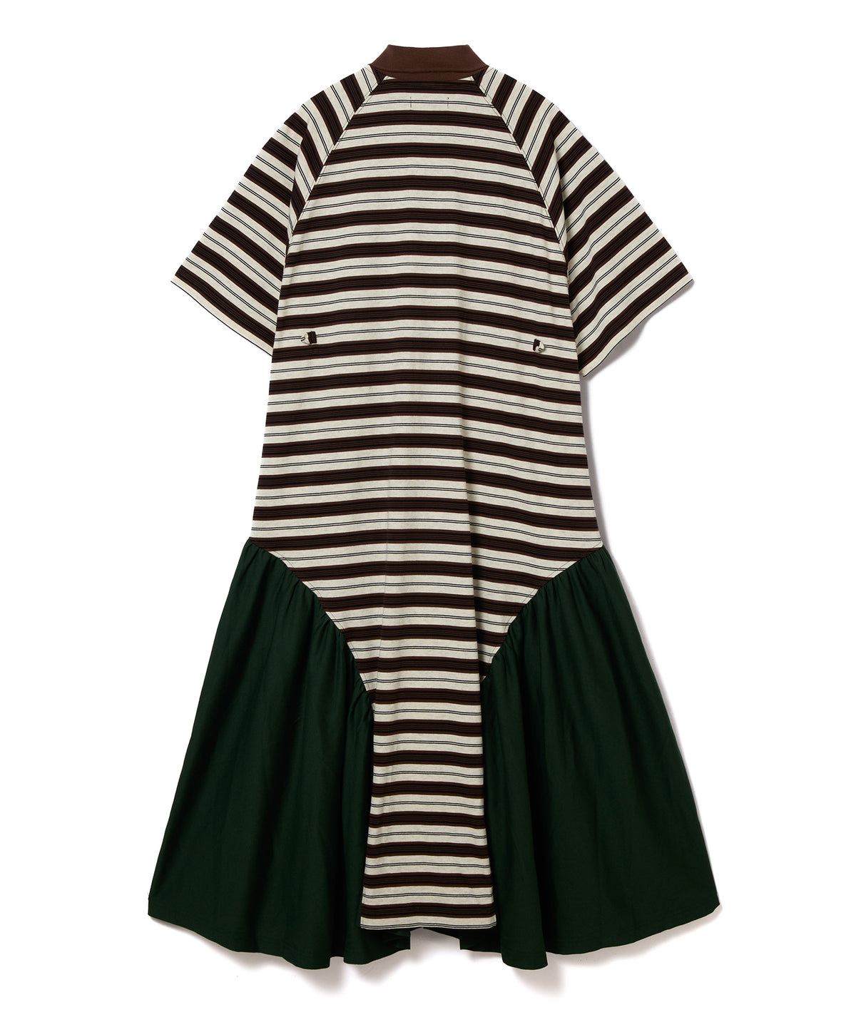 BORDER POLO ONE-PIECE