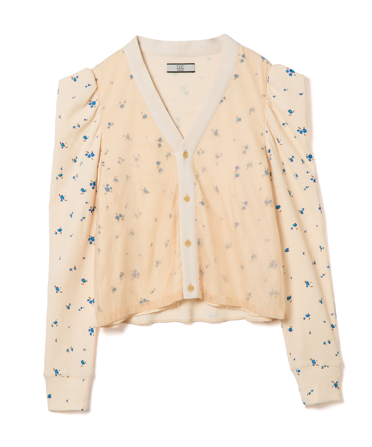 THERMAL FLOWER CARDIGAN