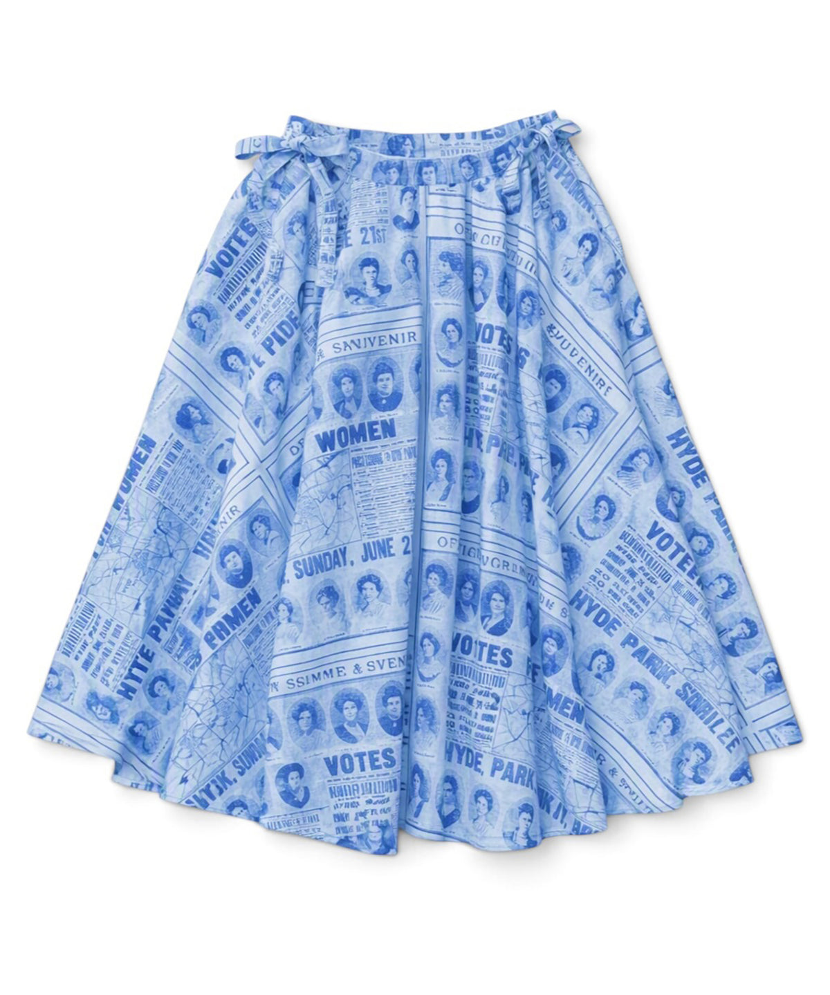 PRINT RIBBON SKIRT