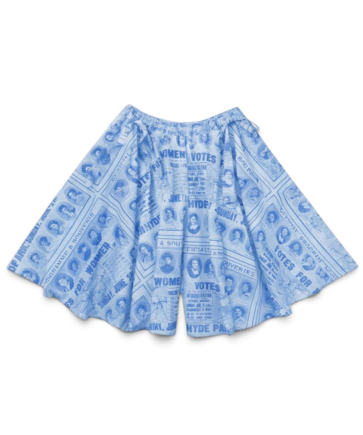 PRINT RIBBON SHORTS