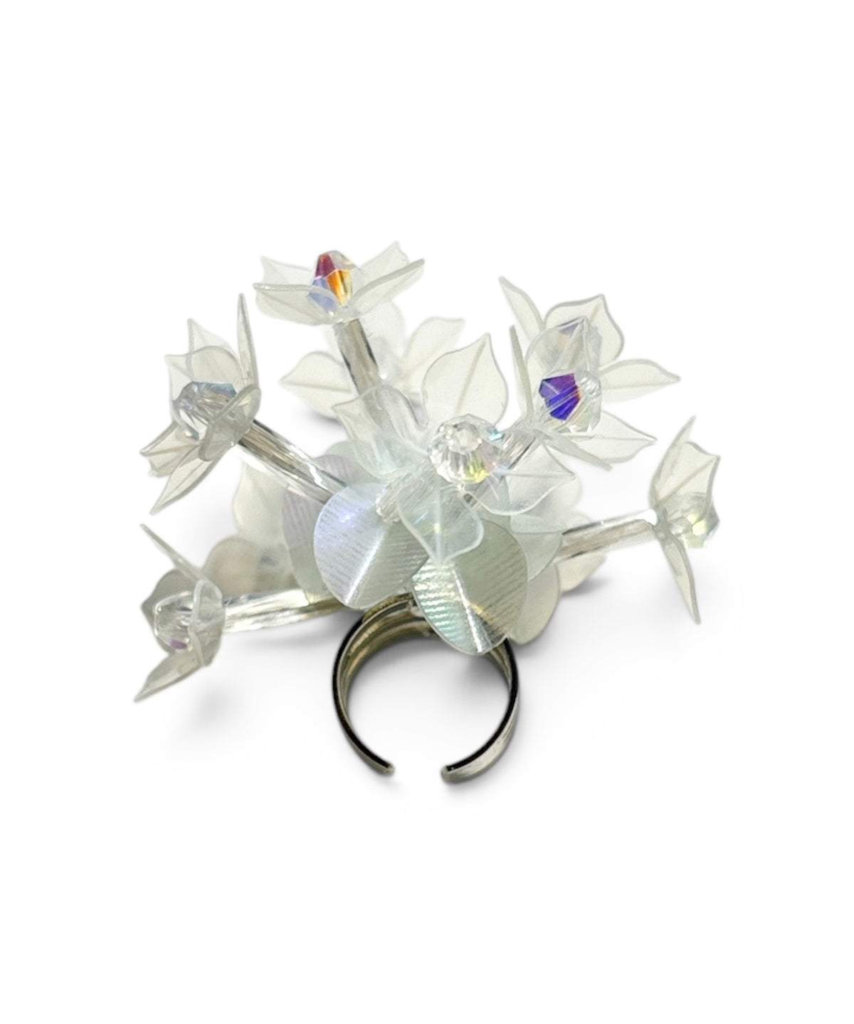 CRYSTAL BLOOM EAR CUFF SET