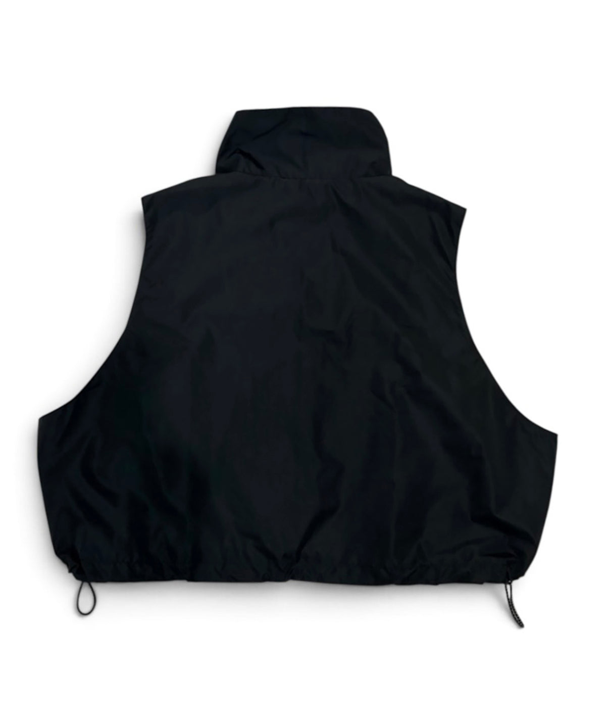 LAMINATED TAFFETA SHORT VEST