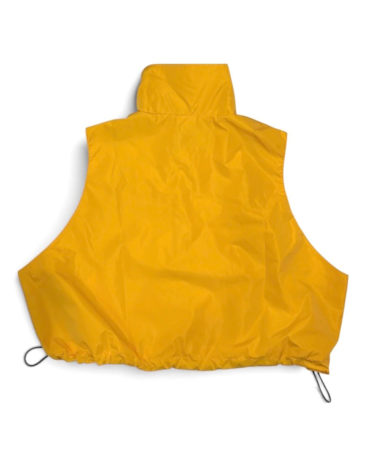 LAMINATED TAFFETA SHORT VEST