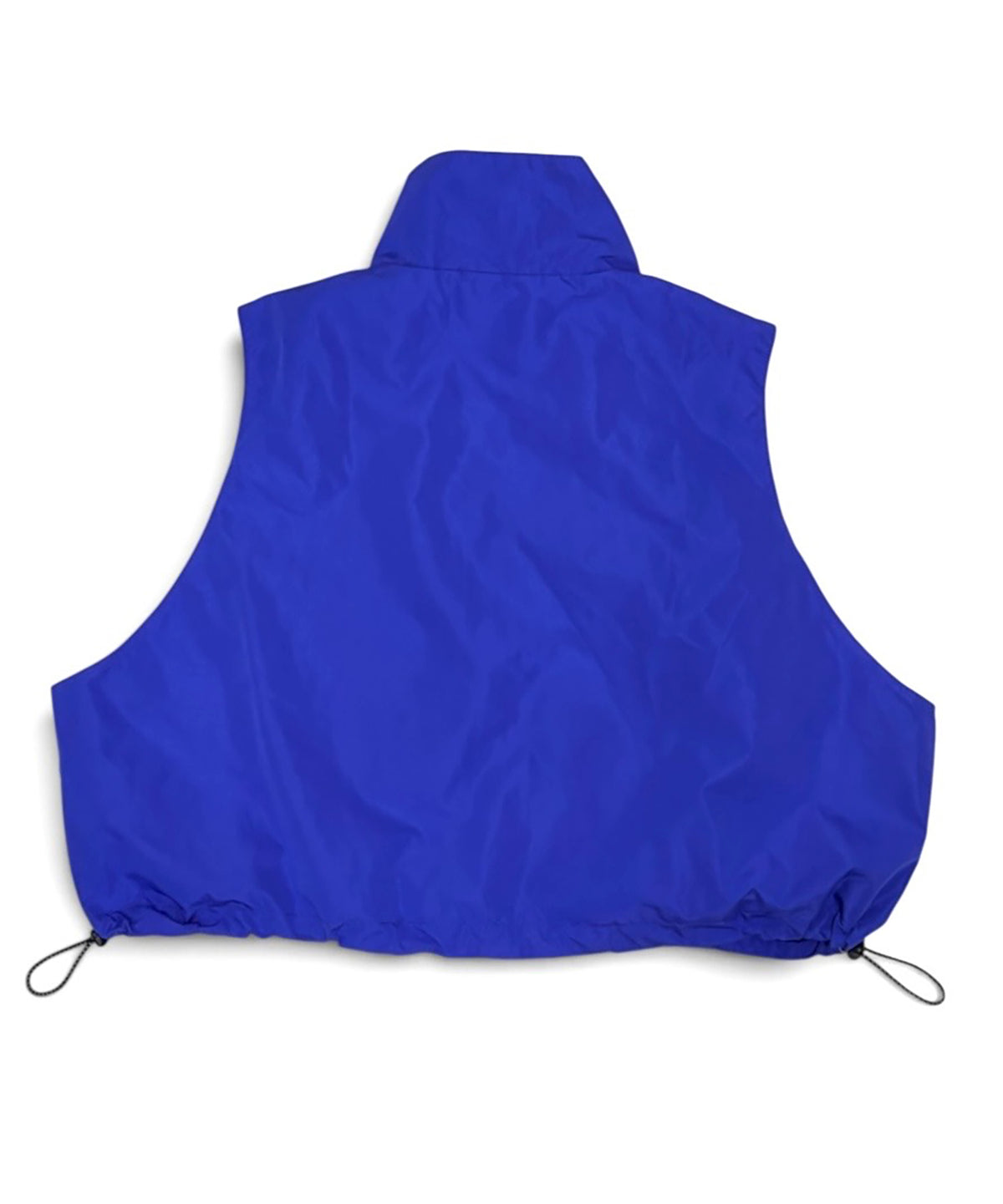 LAMINATED TAFFETA SHORT VEST