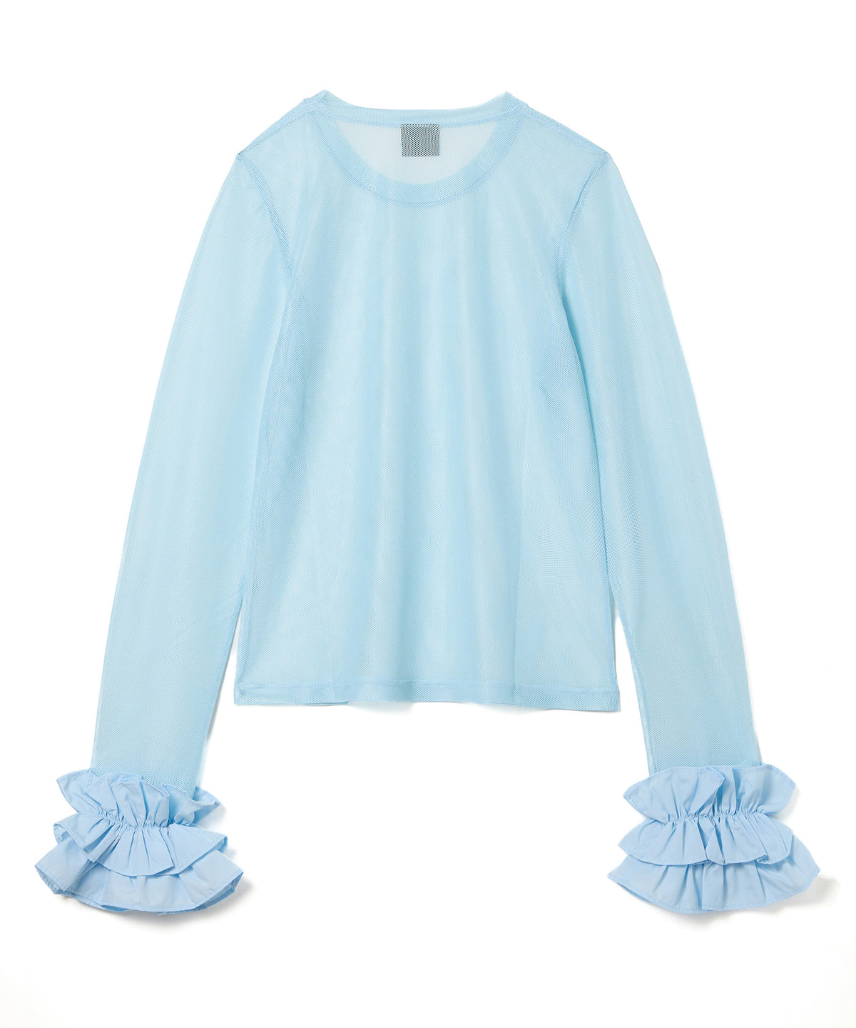 FRILL MESH L/S C/S