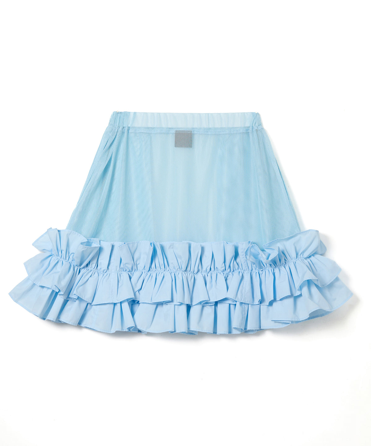 FRILL MESH MINI SKIRT