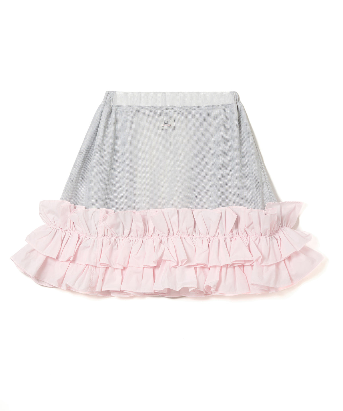 FRILL MESH MINI SKIRT