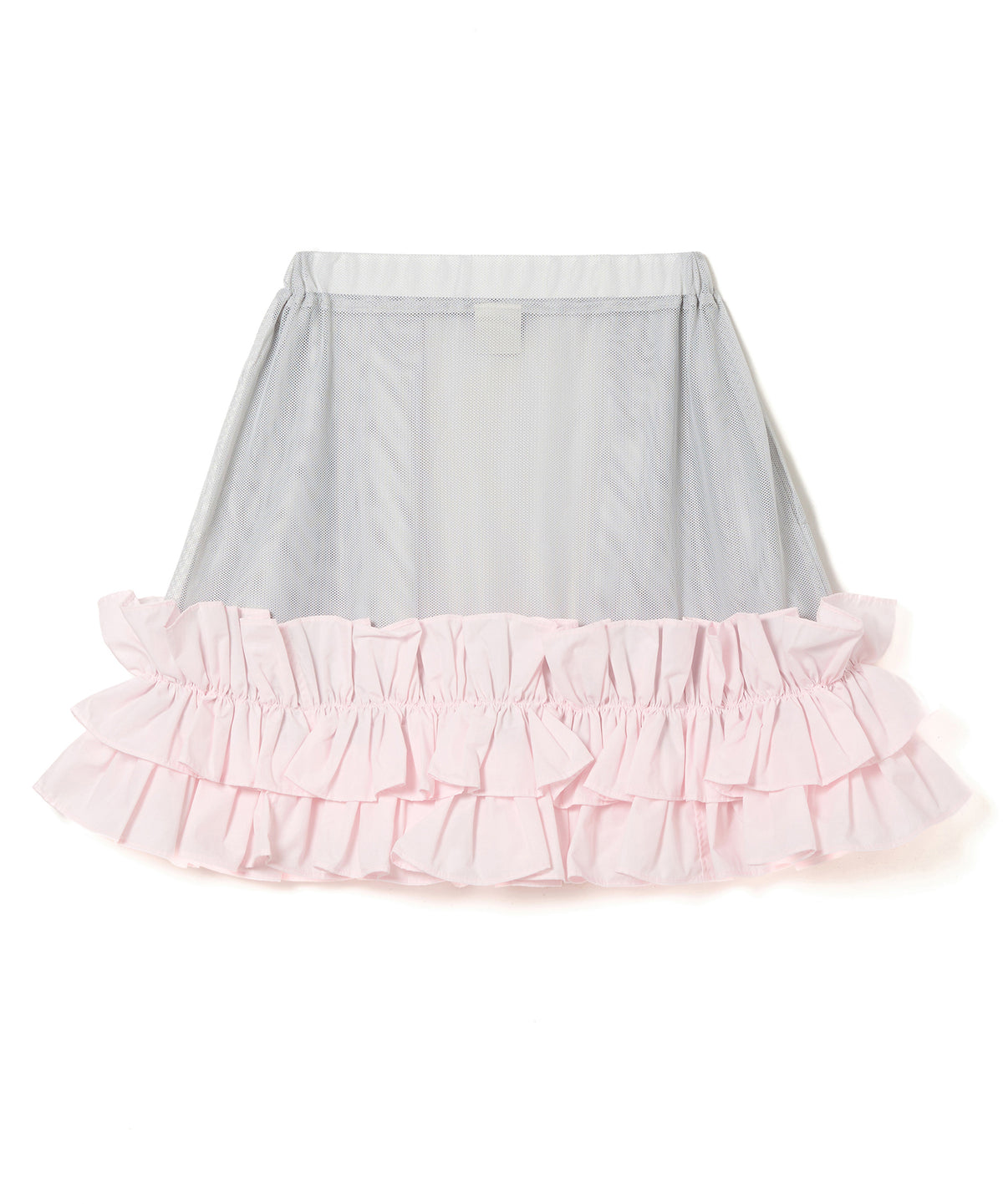 FRILL MESH MINI SKIRT