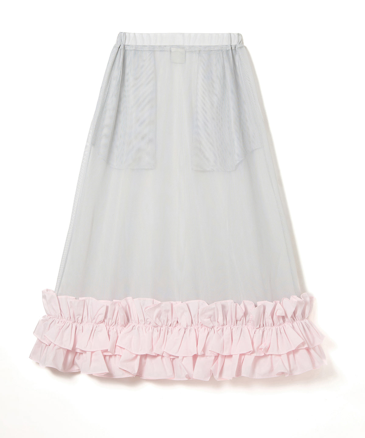 FRILL MESH SKIRT