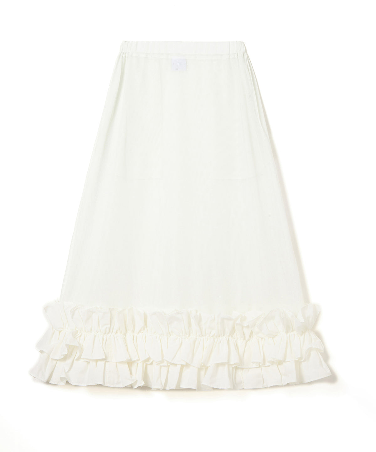 FRILL MESH SKIRT