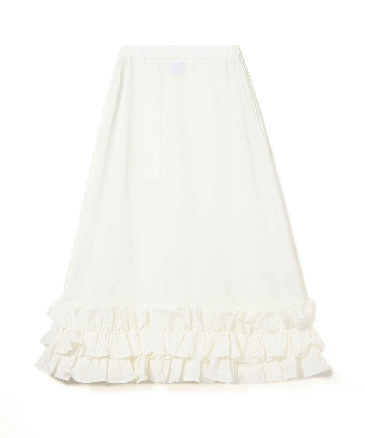 FRILL MESH SKIRT