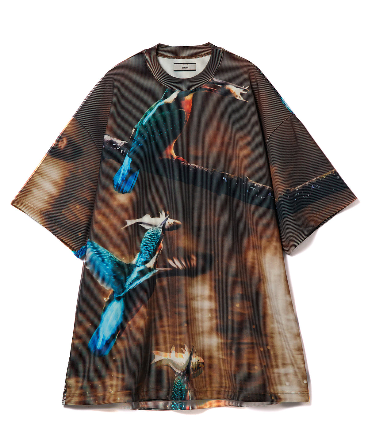 PRINT RIB BIG T-SHIRTS