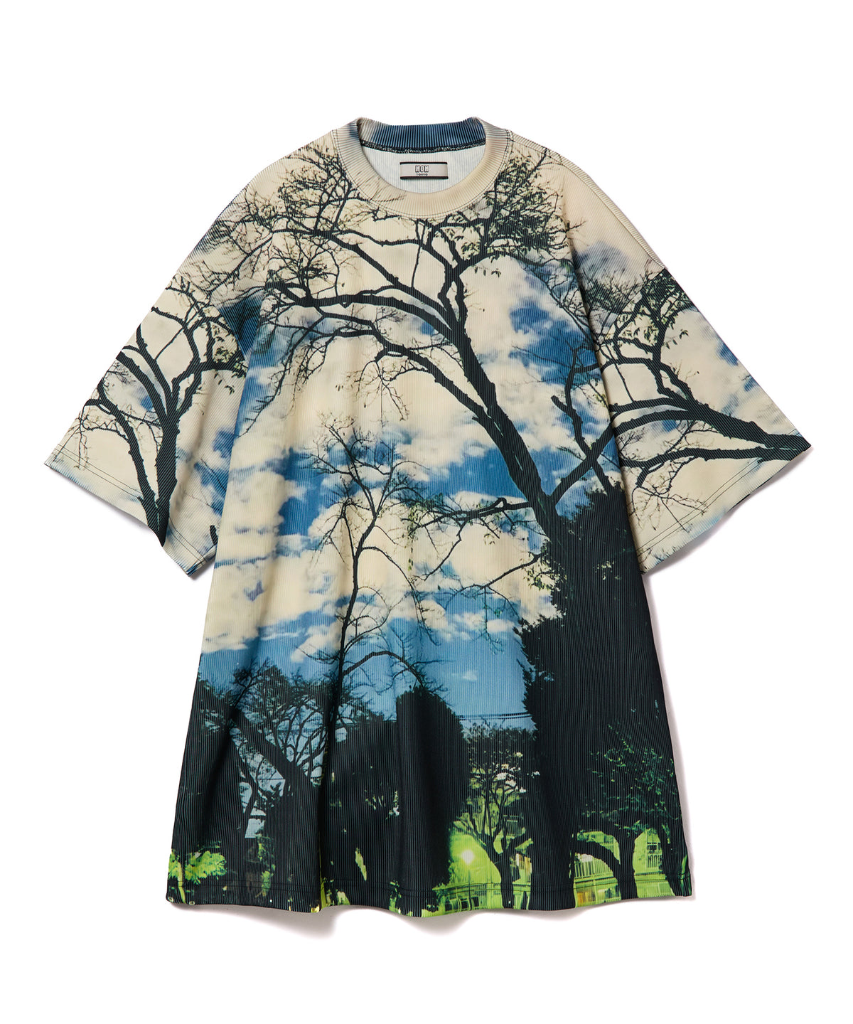 PRINT RIB BIG T-SHIRTS