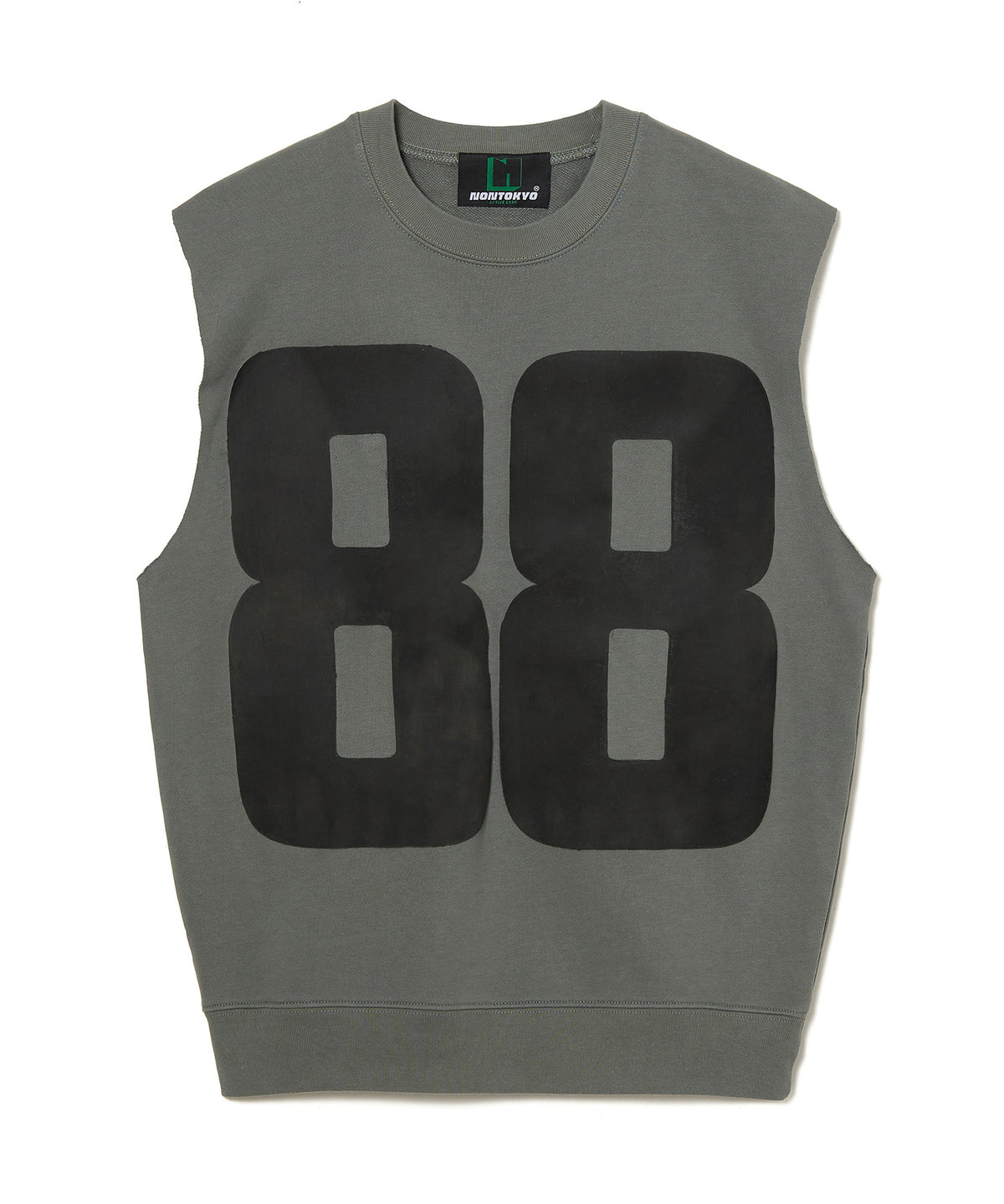 PRINT NO-SLEEVE SWEAT(88)
