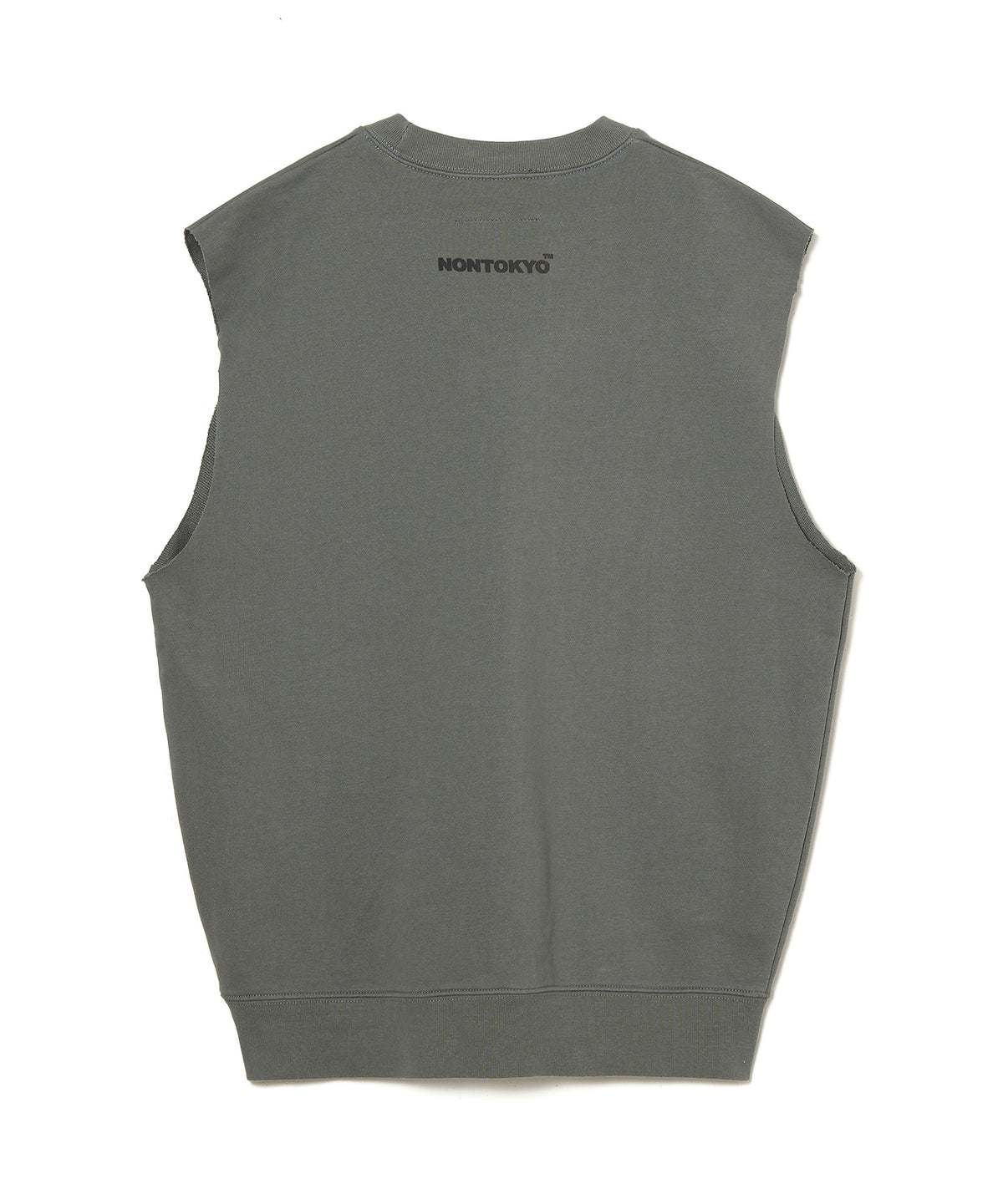 PRINT NO-SLEEVE SWEAT(88)