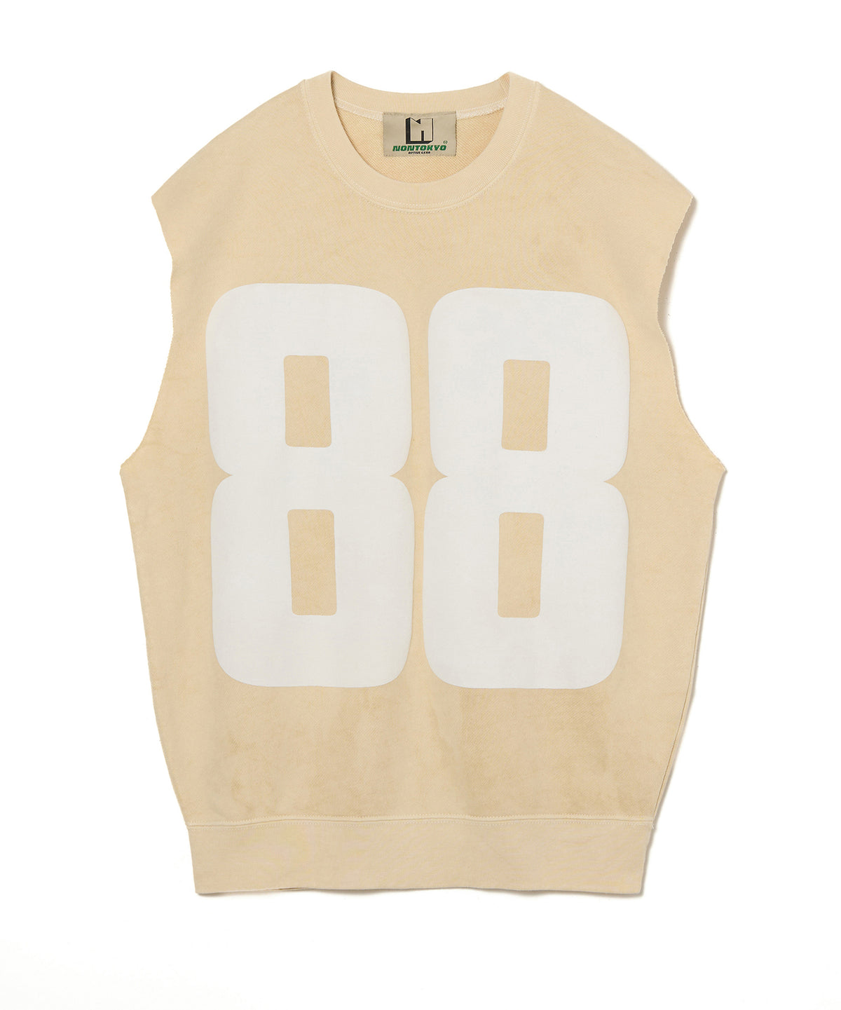 PRINT NO-SLEEVE SWEAT(88)