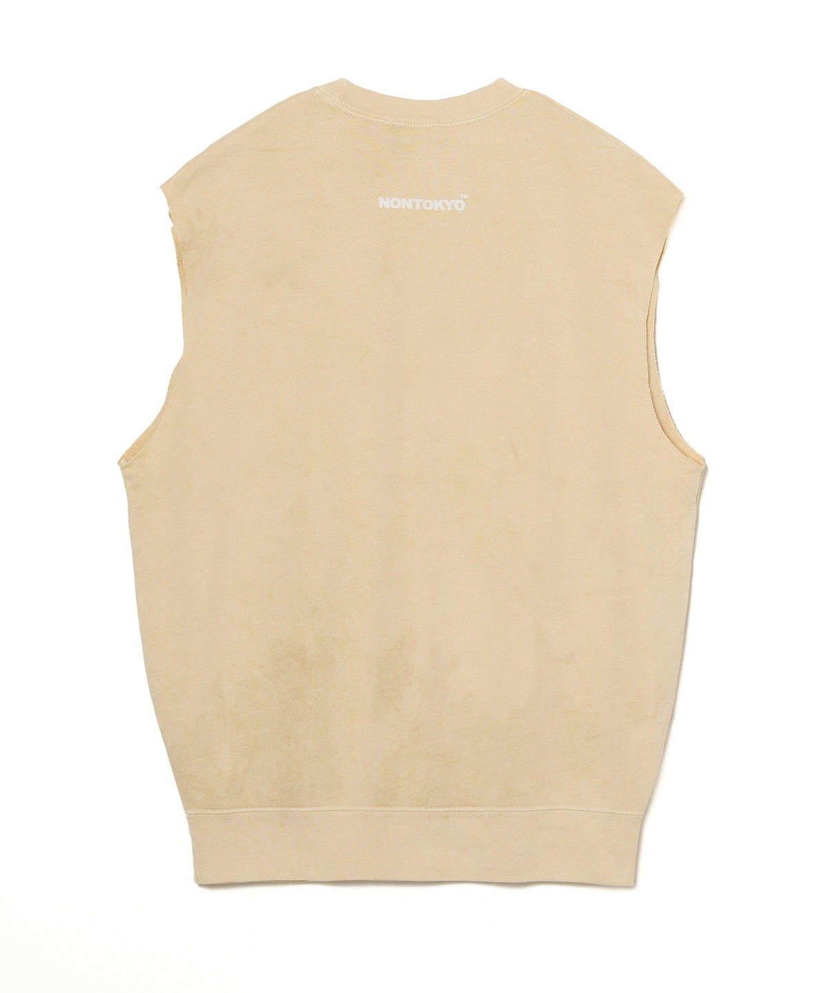 PRINT NO-SLEEVE SWEAT(88)