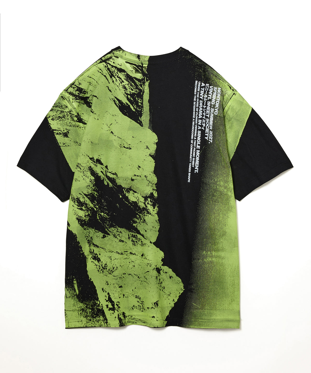 PRINT BIG T-SHIRT(MOUNTAIN)