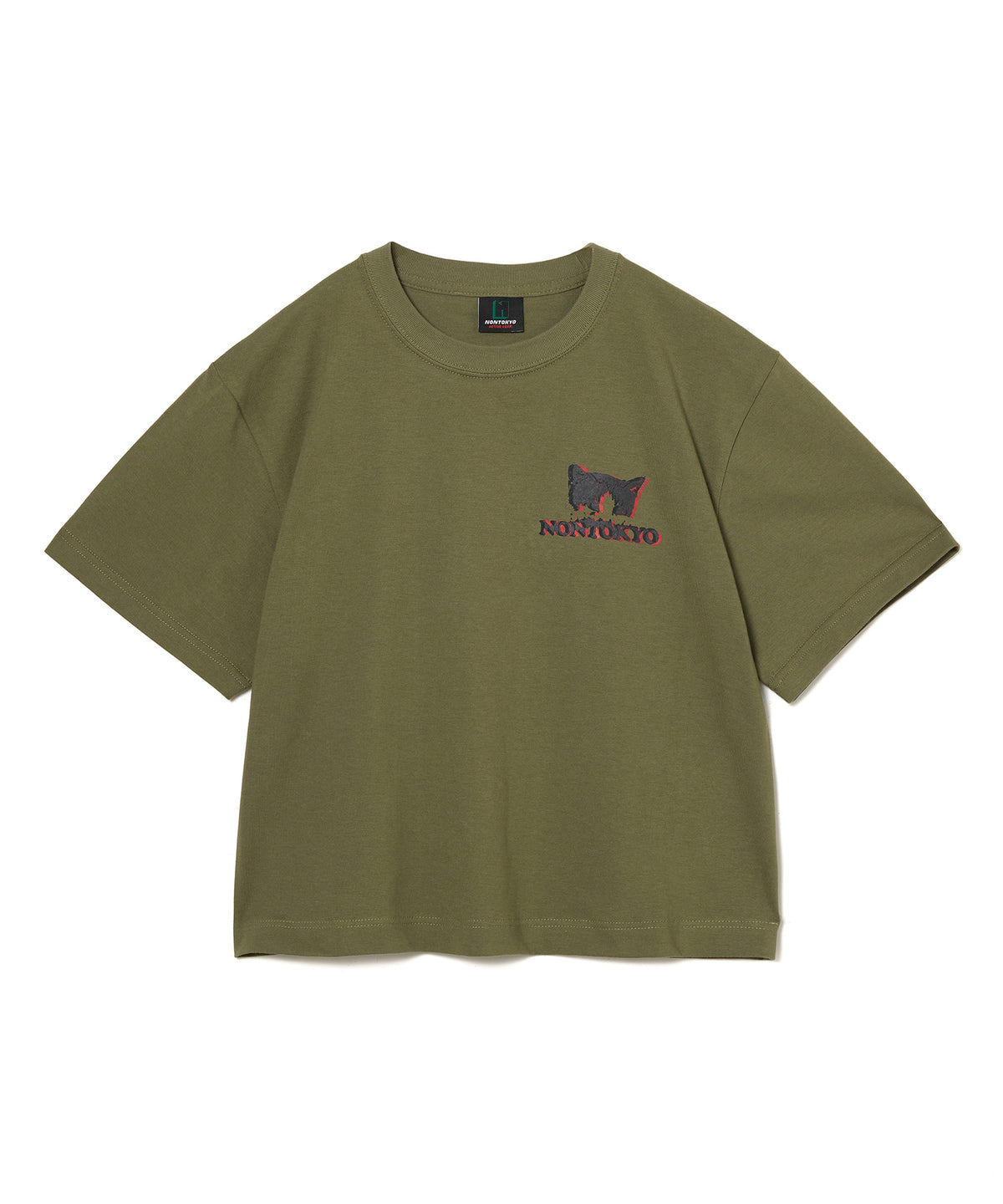 PRINT SHORT T-SHIRT(CAT)