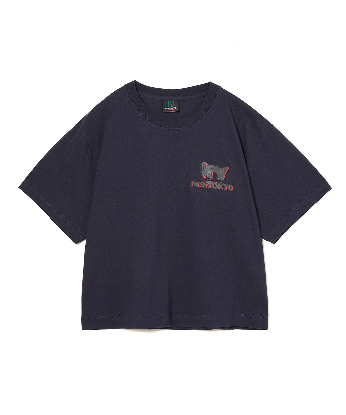 PRINT SHORT T-SHIRT(CAT)