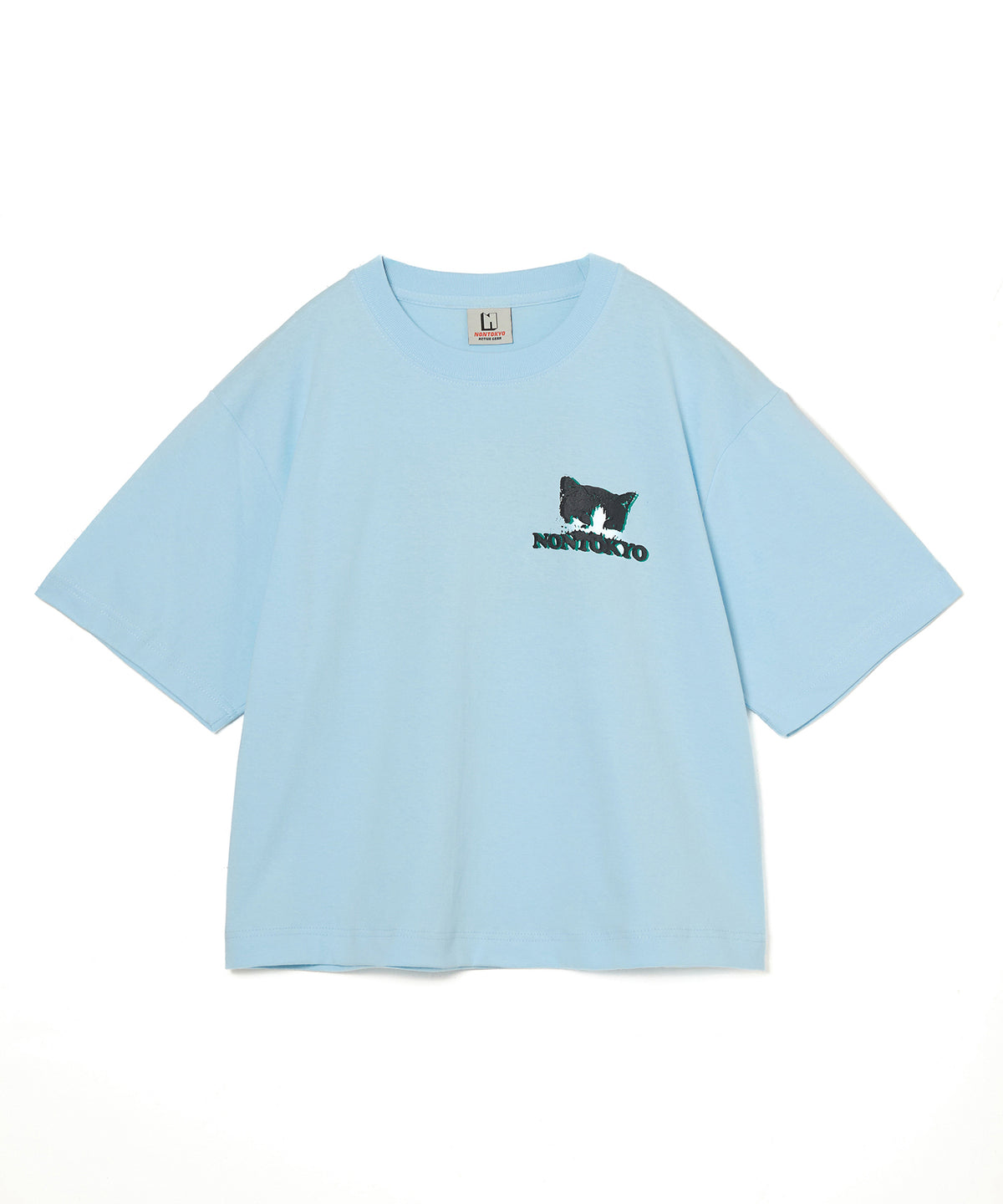 PRINT SHORT T-SHIRT(CAT)