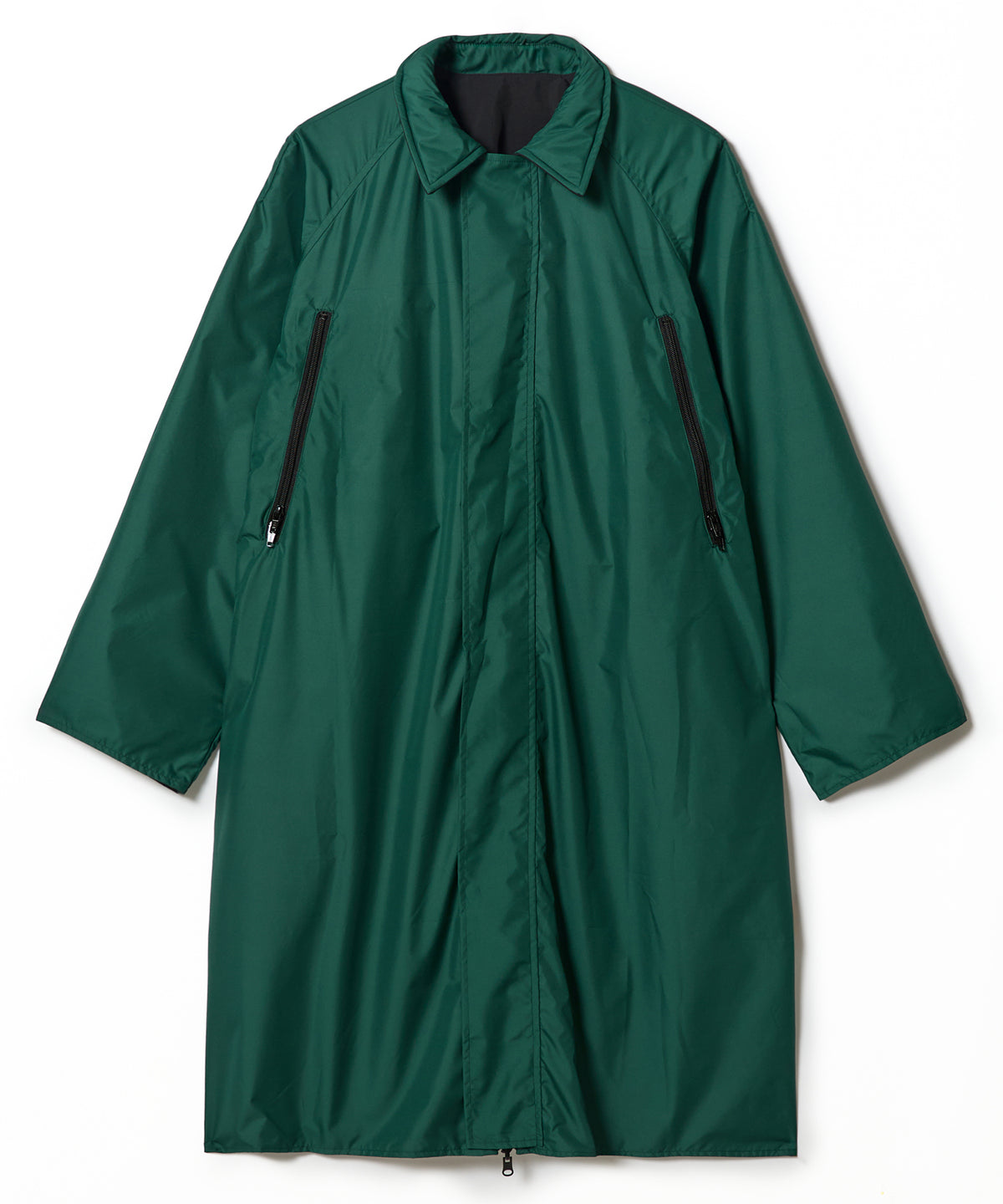 REVERSIBLE TECH COAT
