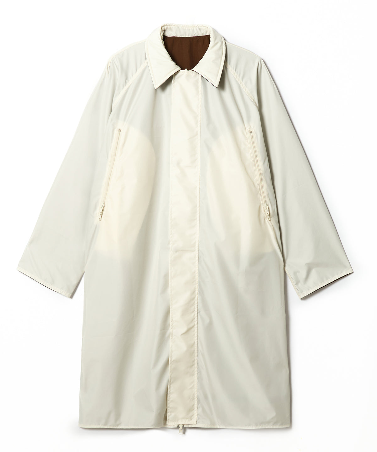 REVERSIBLE TECH COAT