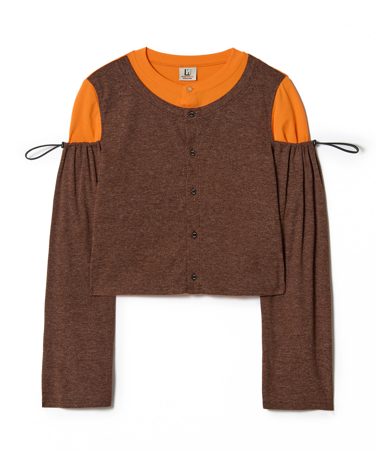 2WAY LAYERED CARDIGAN