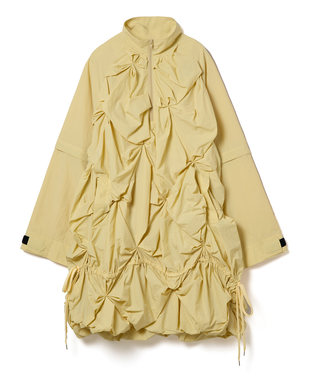 2WAY FLOWER SMOCKING ANORAK