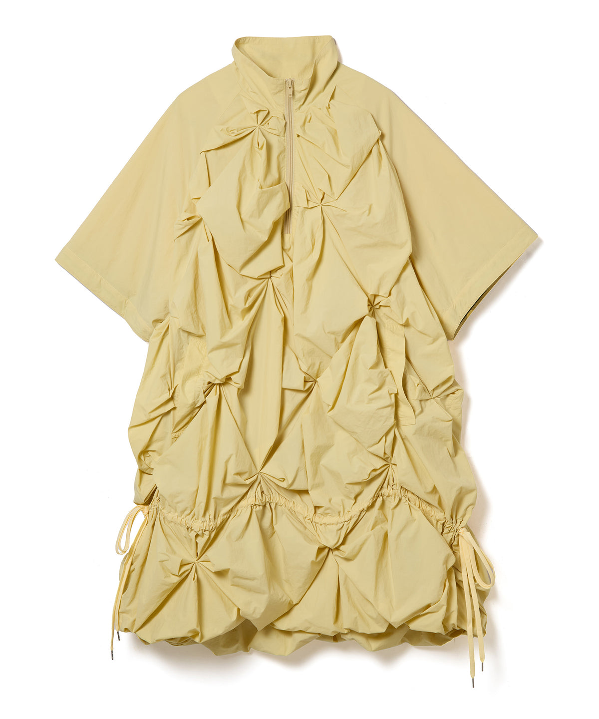 2WAY FLOWER SMOCKING ANORAK