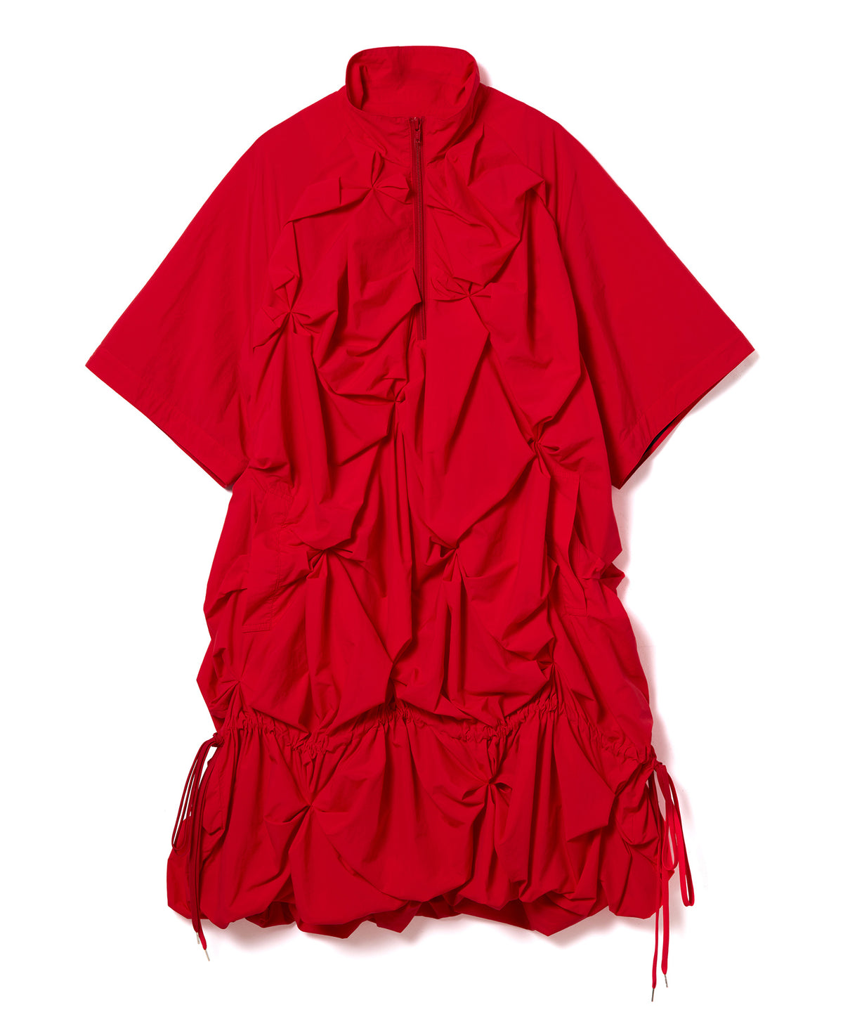2WAY FLOWER SMOCKING ANORAK