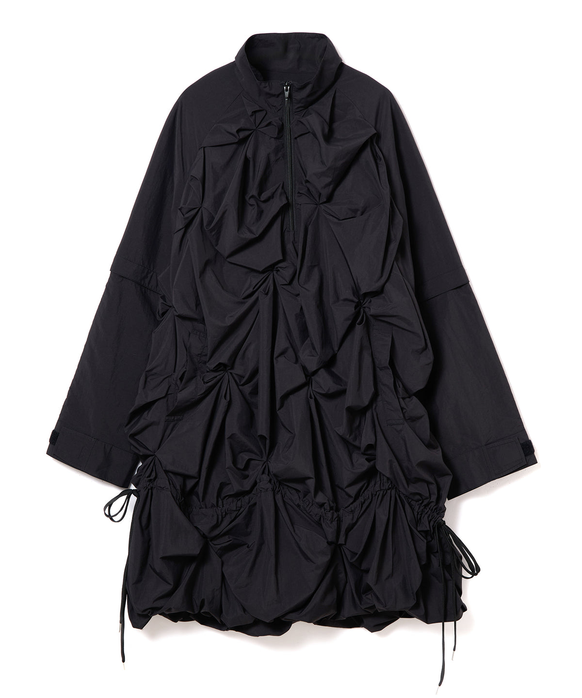 2WAY FLOWER SMOCKING ANORAK