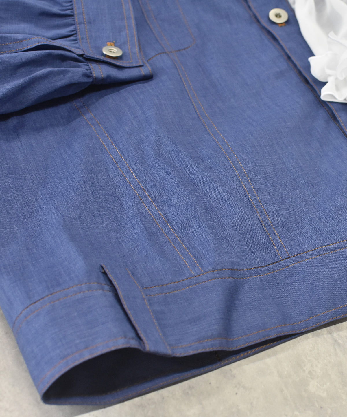 ASYMMETRICAL SHIRT JACKET