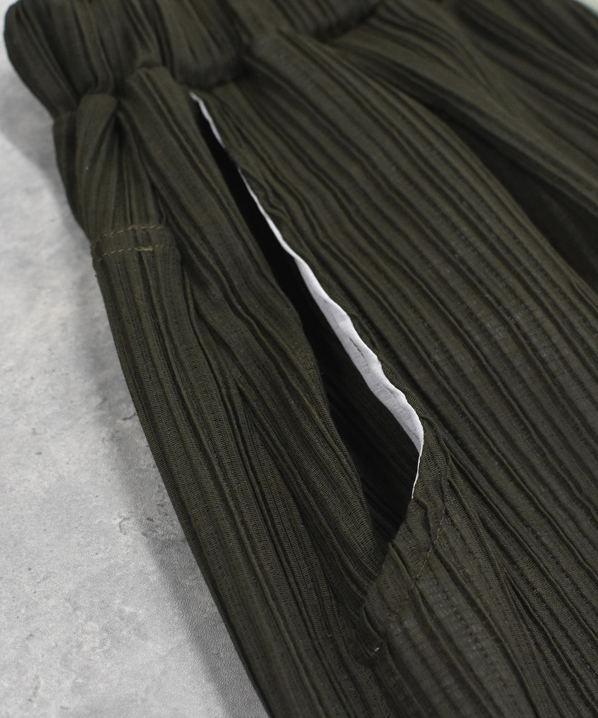 RELAXED PLEATED PANTS