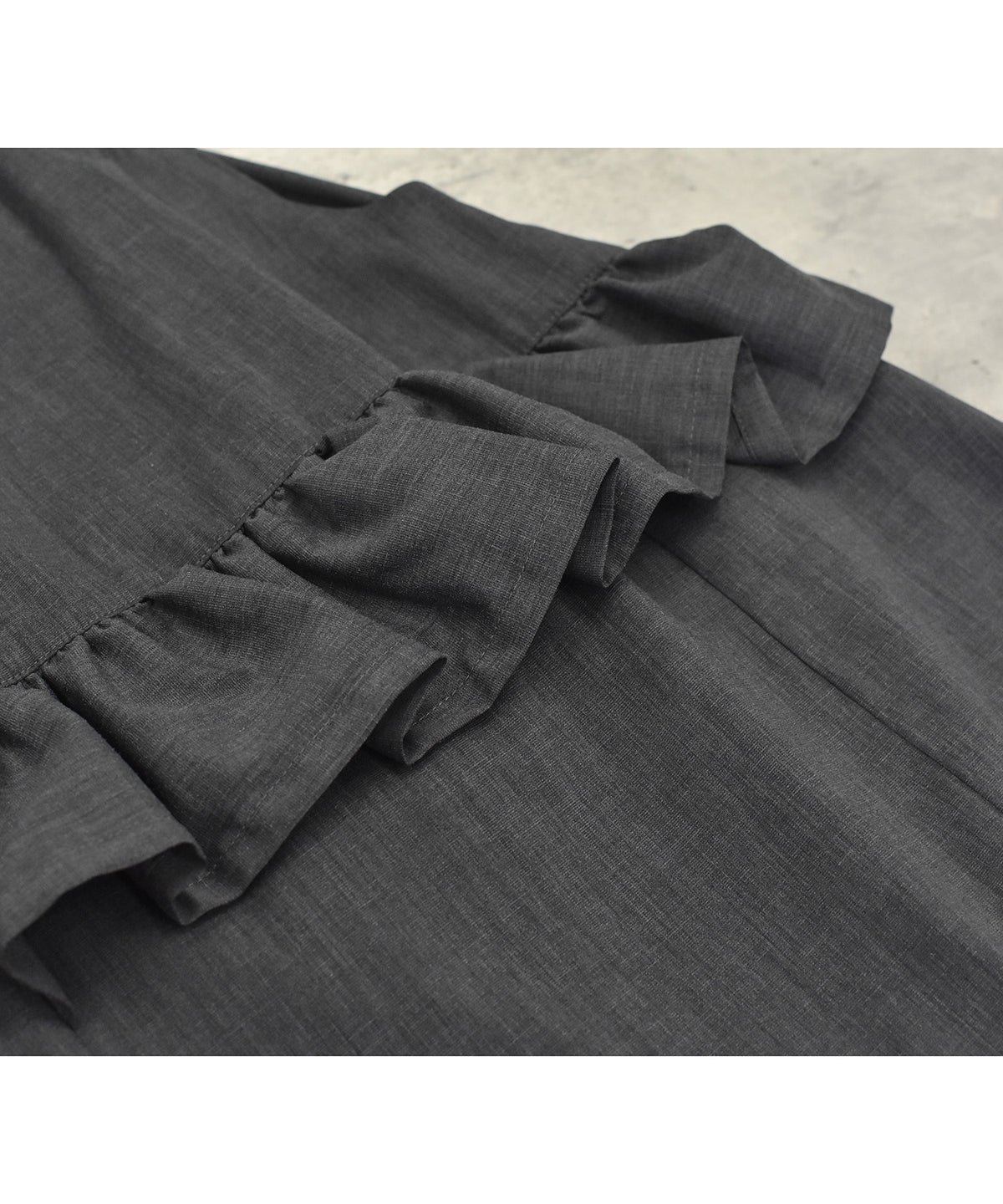 ASYMMETRICAL SHIRT SKIRT
